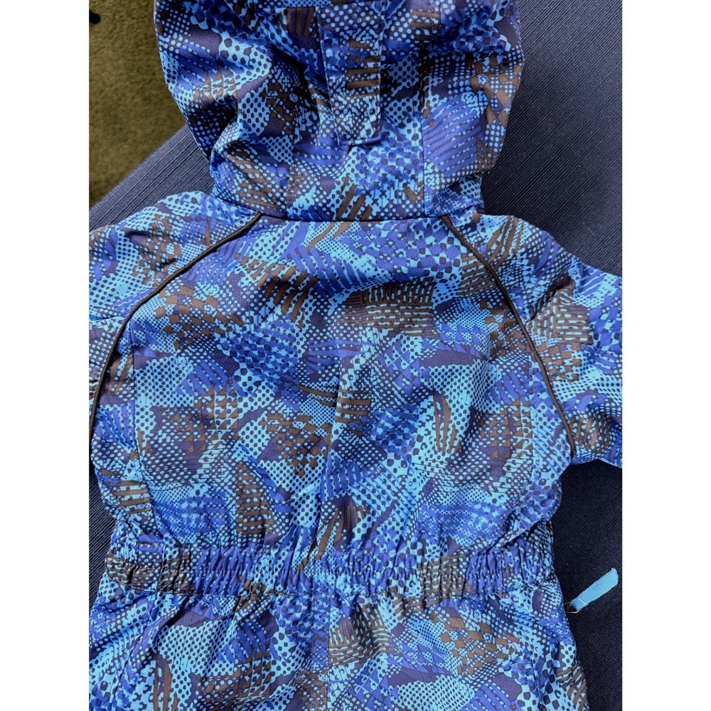 REI Toddler 2T Blue Geometric Print Fleece Lined Durable Ski Snowsuit Bunting - Picture 14 of 16